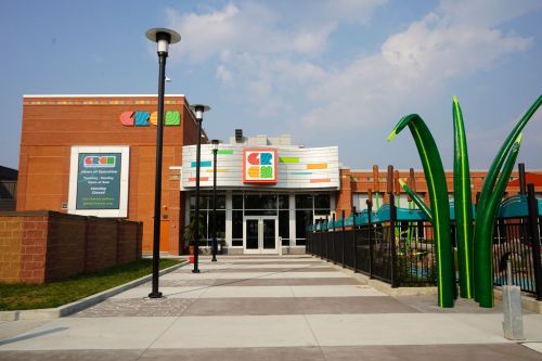 exterior of the museum front